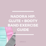 Load image into Gallery viewer, Nadora Hip, Glute and Booty Band Exercise Guide Download
