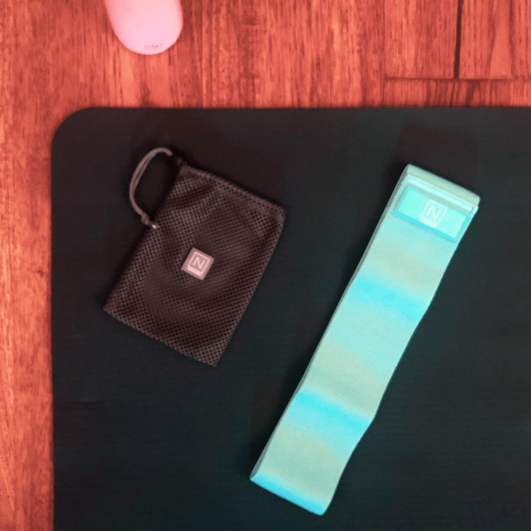 Hip, Glute and Booty Band, Light Resistance (Mint) - nadora.co